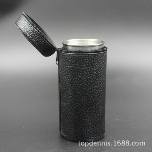 6oz随身不锈钢白酒酒杯 野营与户外旅行的最佳伴侣